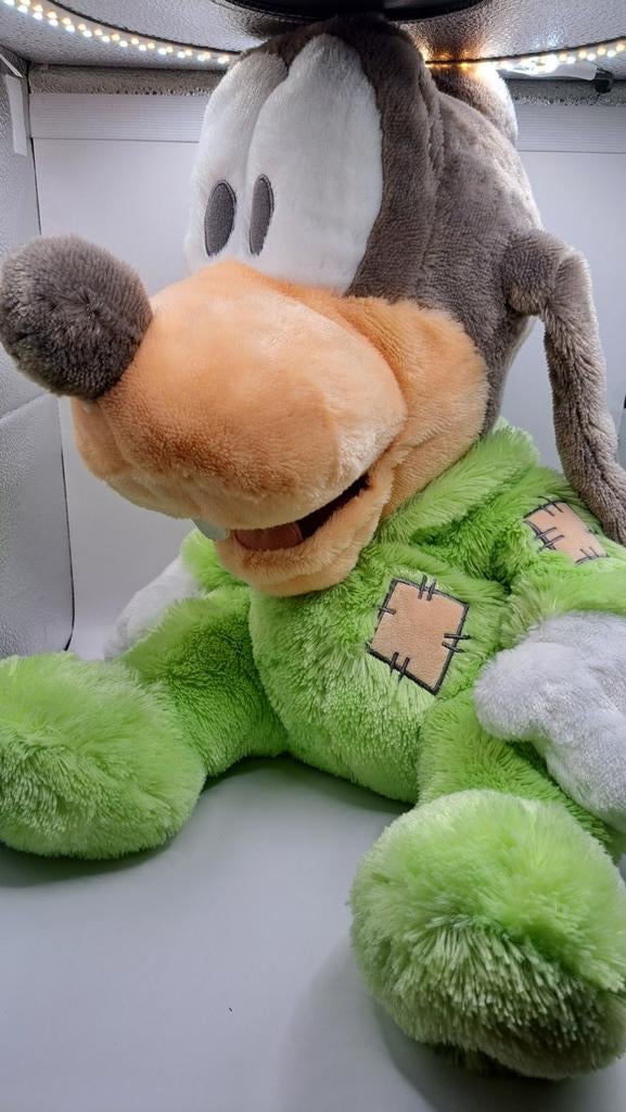 Disney Goofy knuffel met ingebouwde rammelaar 60cm, Disney, Ophalen of Verzenden, Disney