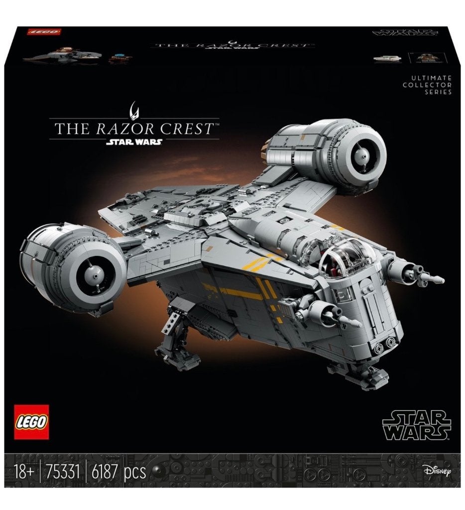 LEGO Star Wars De Razor Crest, UCS Mandalorian Starship75331, Enfants & Bébés, Jouets | Duplo & Lego, Neuf, Lego, Ensemble complet