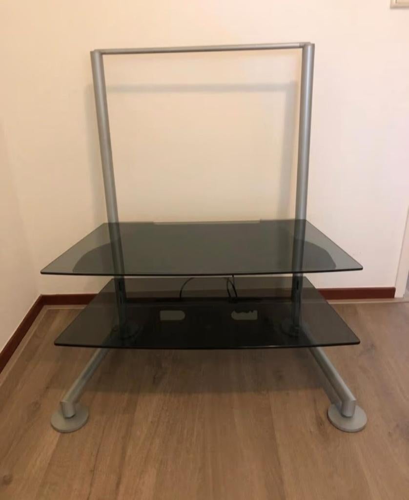 Design TV meubel, Ophalen, Zo goed als nieuw, Glas