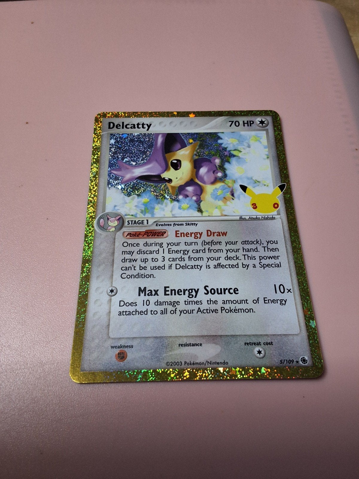 Delcatty 5/109 Holo – 30th Celebration Classic Collection, Ophalen