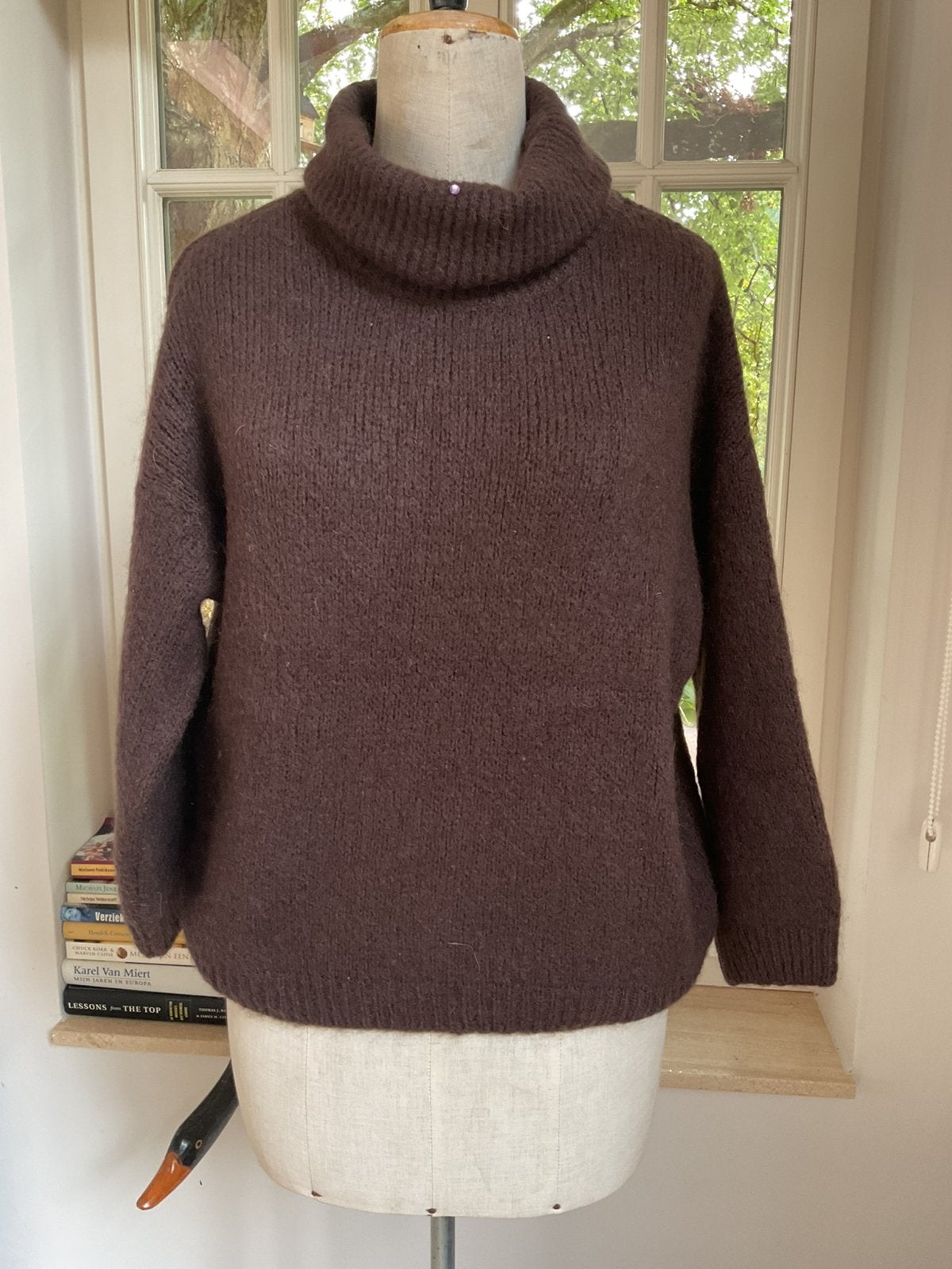 Pull large à col roulé chaud pour femme taille M, Enlèvement ou Envoi, Comme neuf