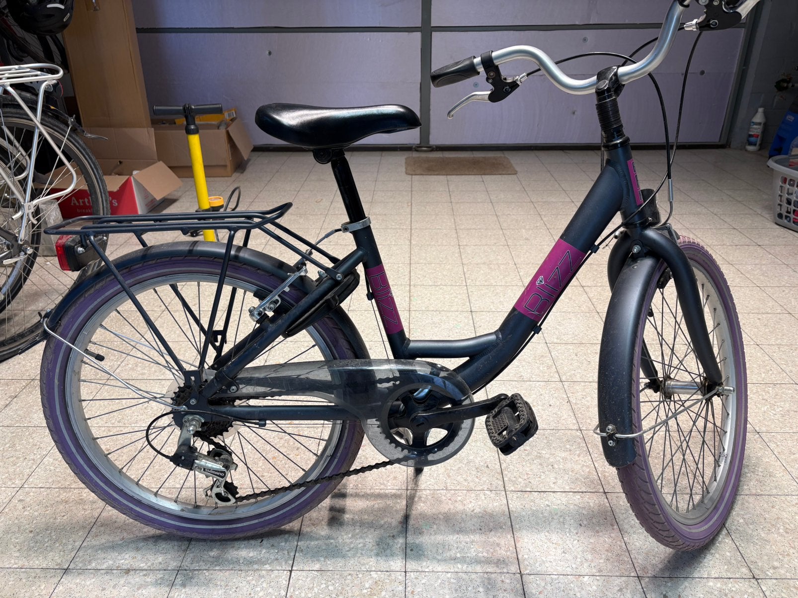 Meisjes fiets 5-9j, Ophalen, Zo goed als nieuw