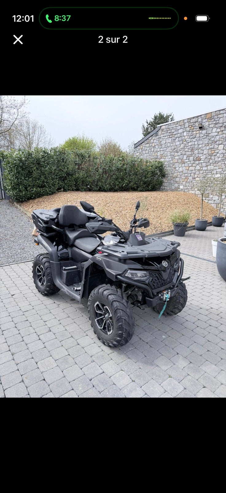 Quad cf moto 625, Motos