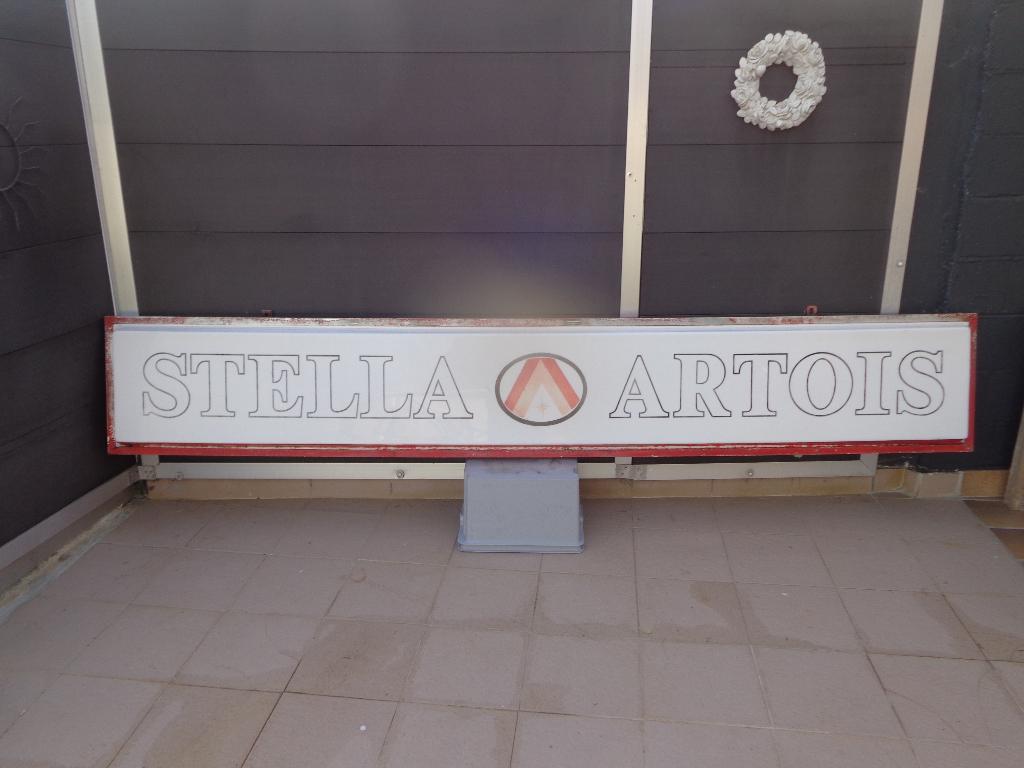 lichtreclame stella artois, Verzamelen, Biermerken, Ophalen, Stella Artois