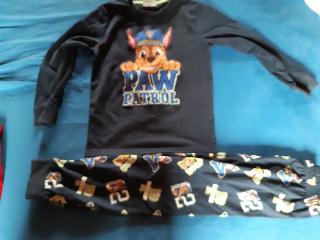 WINTERPYJAMAS MAAT 122, Kinderen en Baby's, Ophalen, Gebruikt, Jongen, Nacht- of Onderkleding