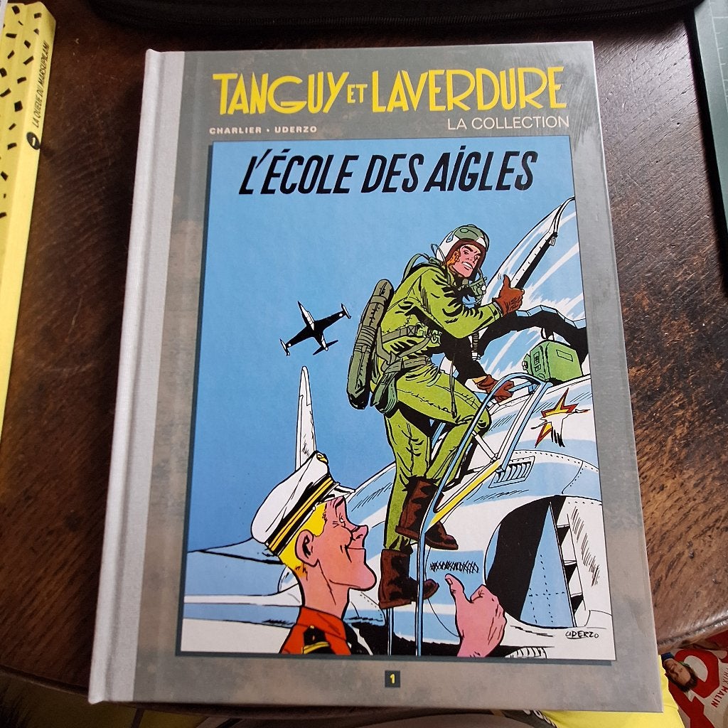Tanguy et laverdure l'ecole des aigles charlier uderzo, Livres, BD, Enlèvement ou Envoi, Comme neuf, Charlier uderzo