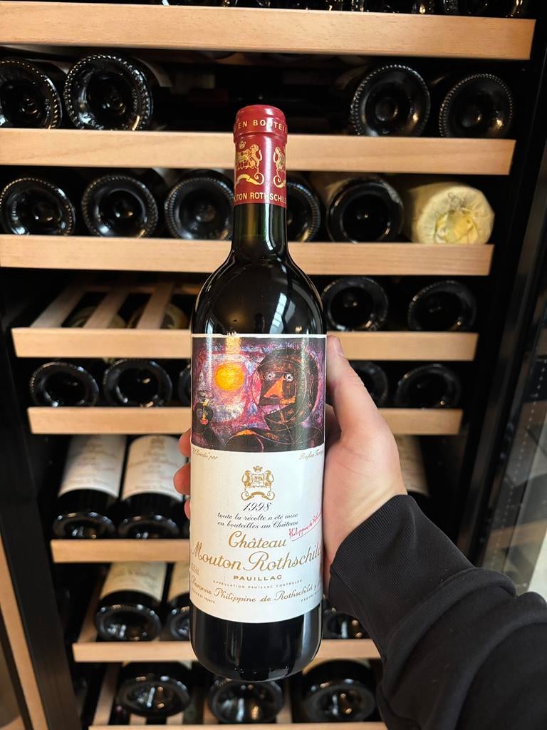 Mouton Rothschild 1998, Enlèvement, Comme neuf
