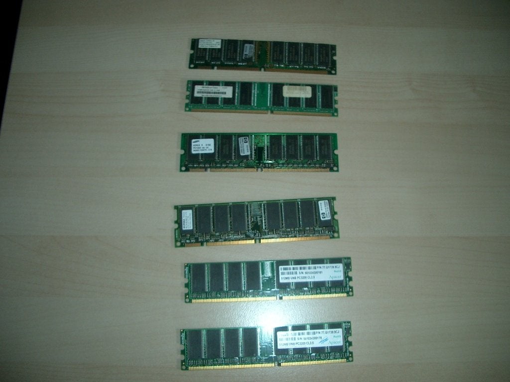 Ram Geheugens APACER 512MB UMB PC300 CL2.5, Computers en Software, RAM geheugen, Gebruikt, DDR, Ophalen