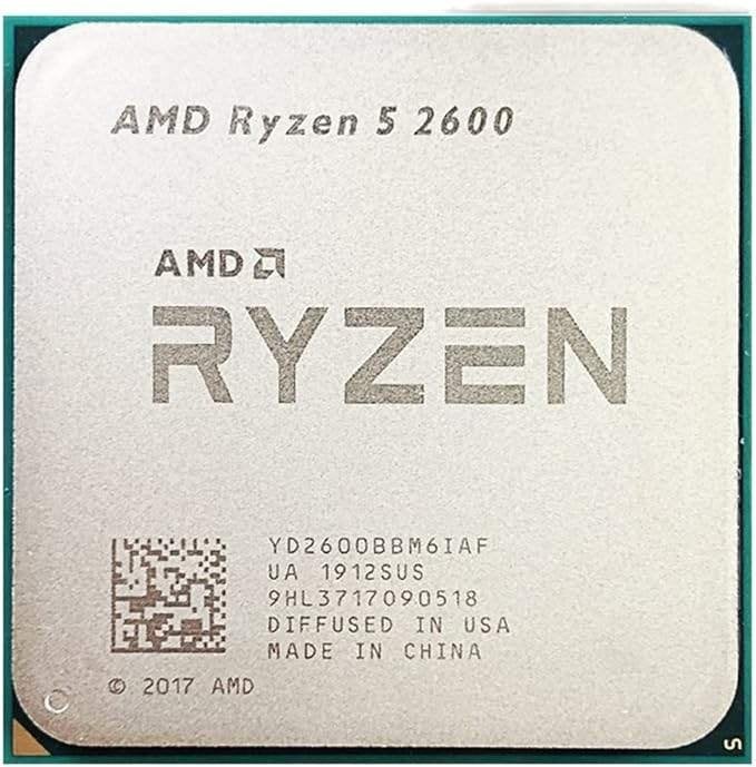 cpu AMD Ryzen5  2600 (socket AM4), Computers en Software, Ophalen, 6-core, Gebruikt, AMD Ryzen 5