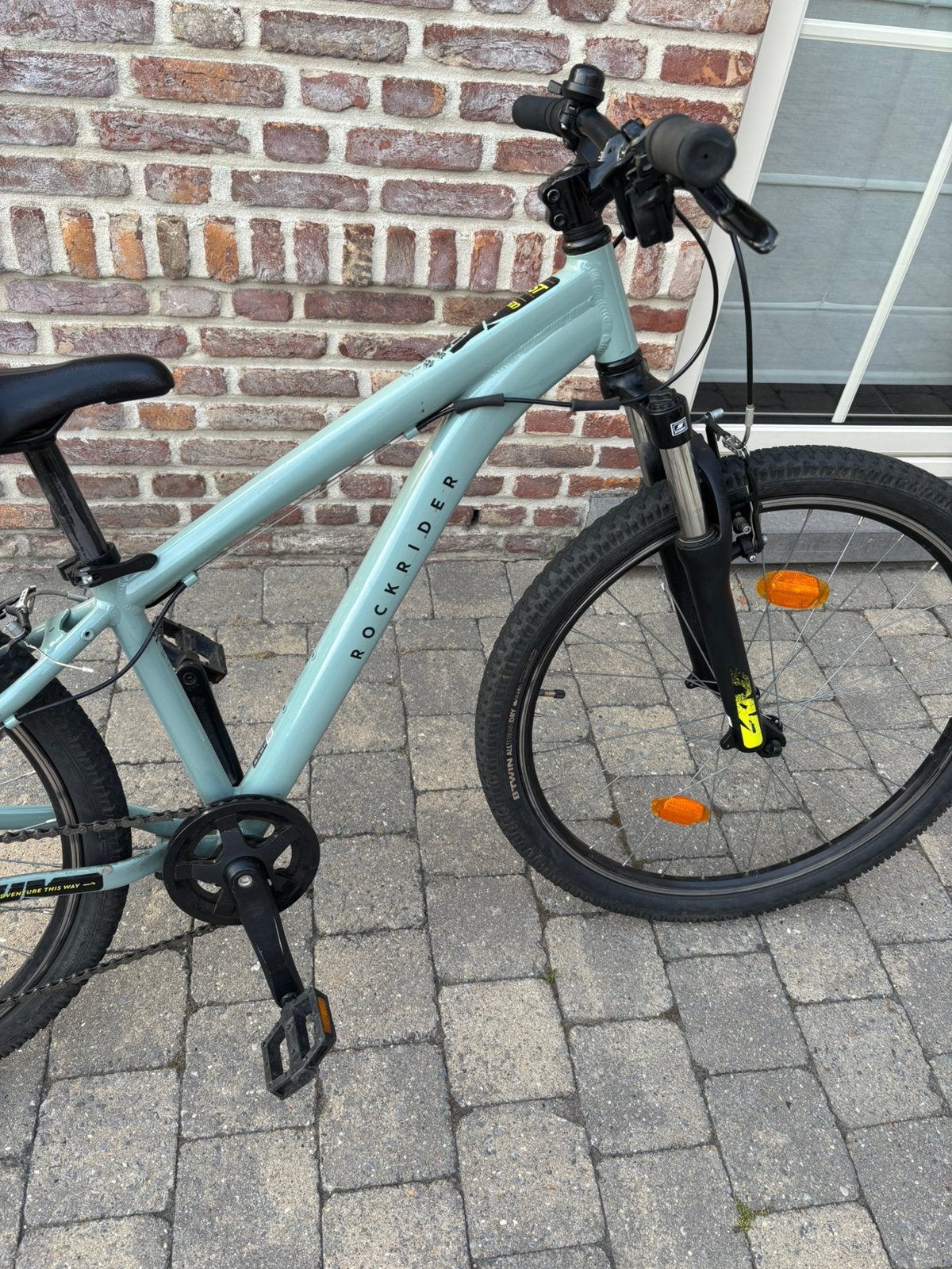 Mountainbike Rockrider, Fietsen en Brommers, Fietsen | Jongens, Gebruikt, Velgrem, Versnellingen, Ophalen