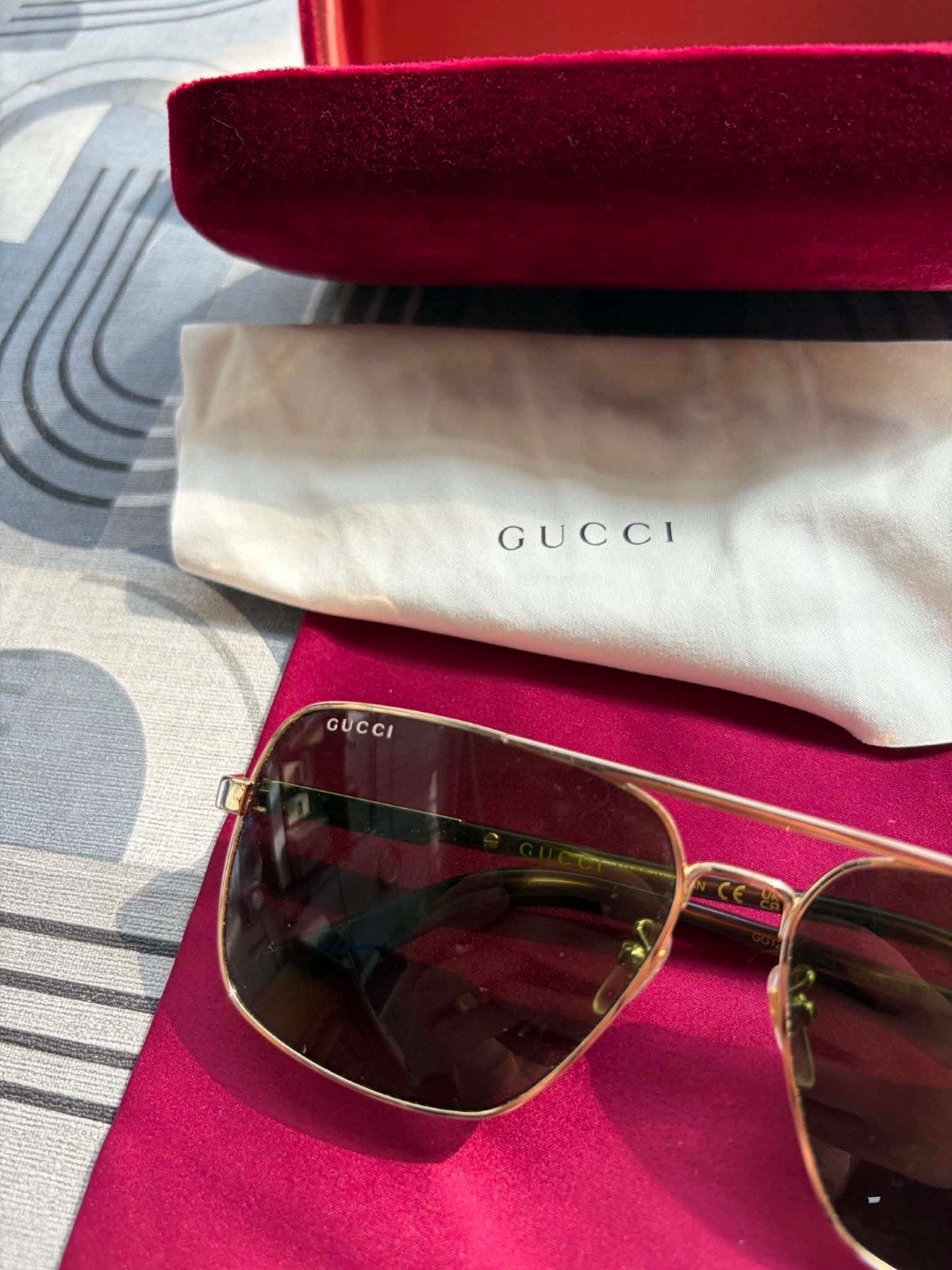 Gucci zonnebril gg1289s, Overige merken, Zonnebril, Overige kleuren, Ophalen of Verzenden