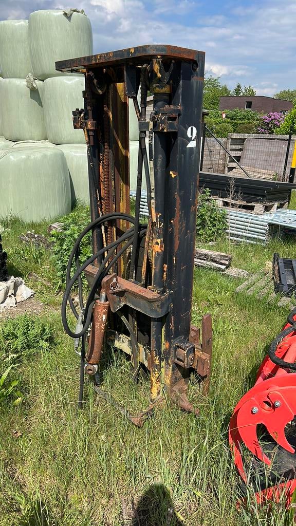 Traktor lift, Ophalen, Gebruikt