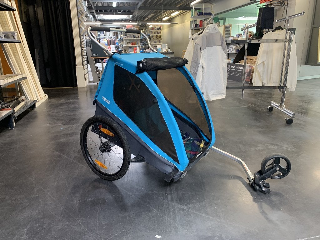 thule fietskar coaster xt, Ophalen, Opvouwbaar, 20 tot 40 kg, Zo goed als nieuw
