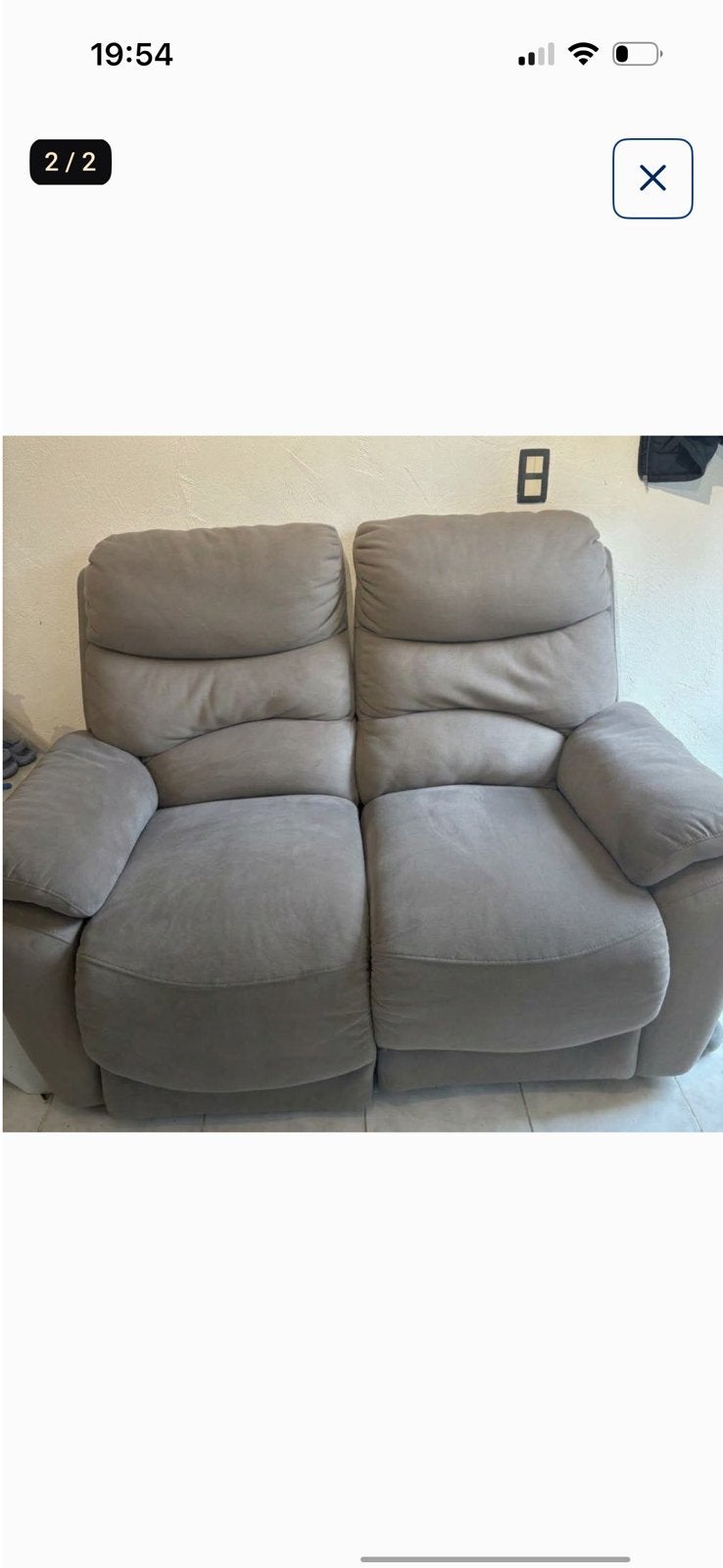 Fauteuil relax électrique, Ophalen, Zo goed als nieuw