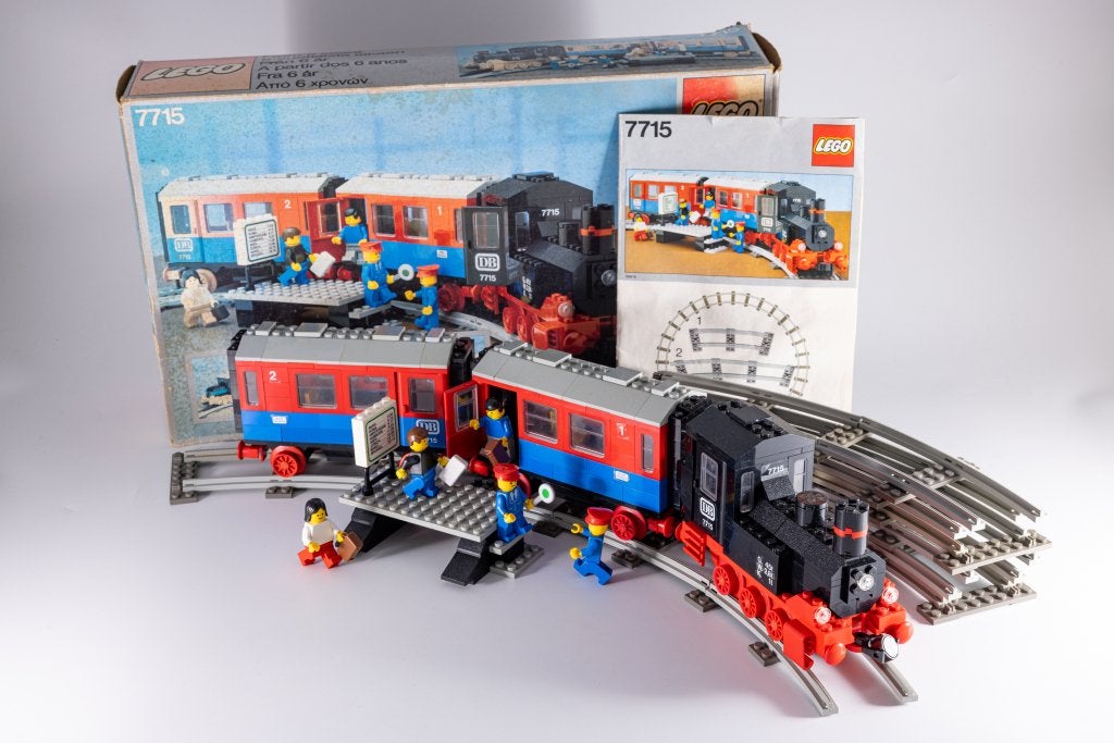 LEGO 7715 Passenger Steam Train 100% compleet, Kinderen en Baby's, Speelgoed | Duplo en Lego, Gebruikt, Lego, Complete set, Compleet