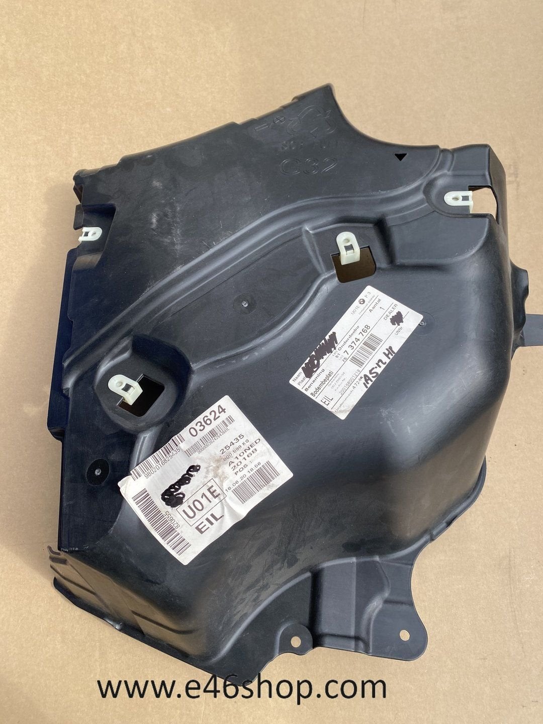 BMW 6 SERIE G32 BODEMPLAAT RECHTS ACHTER OEM 51757374768, Neuf, -, -, Enlèvement ou Envoi