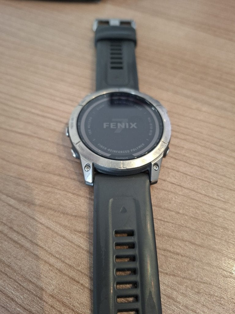 Garmin Fenix 7X Solar, Ophalen of Verzenden, Waterdicht, Hoogte, Gebruikt
