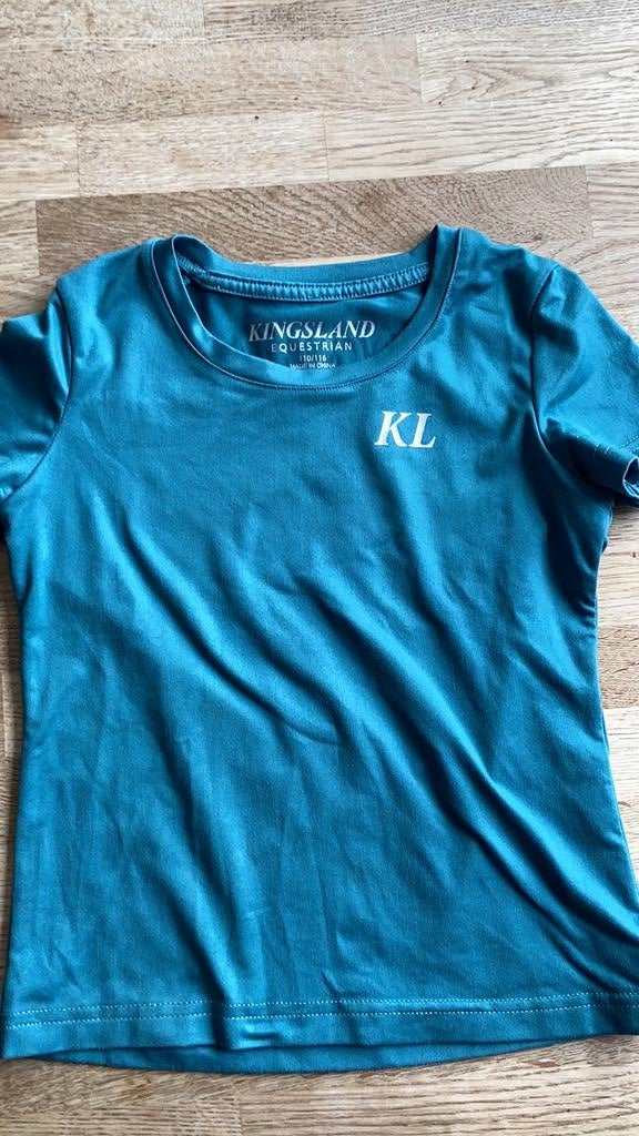 Kingsland Paardrijkleding – Petrol – 110/116 – Lente/Zomer, Dieren en Toebehoren, Paardrijkleding, Ophalen, Gebruikt, Kinderen