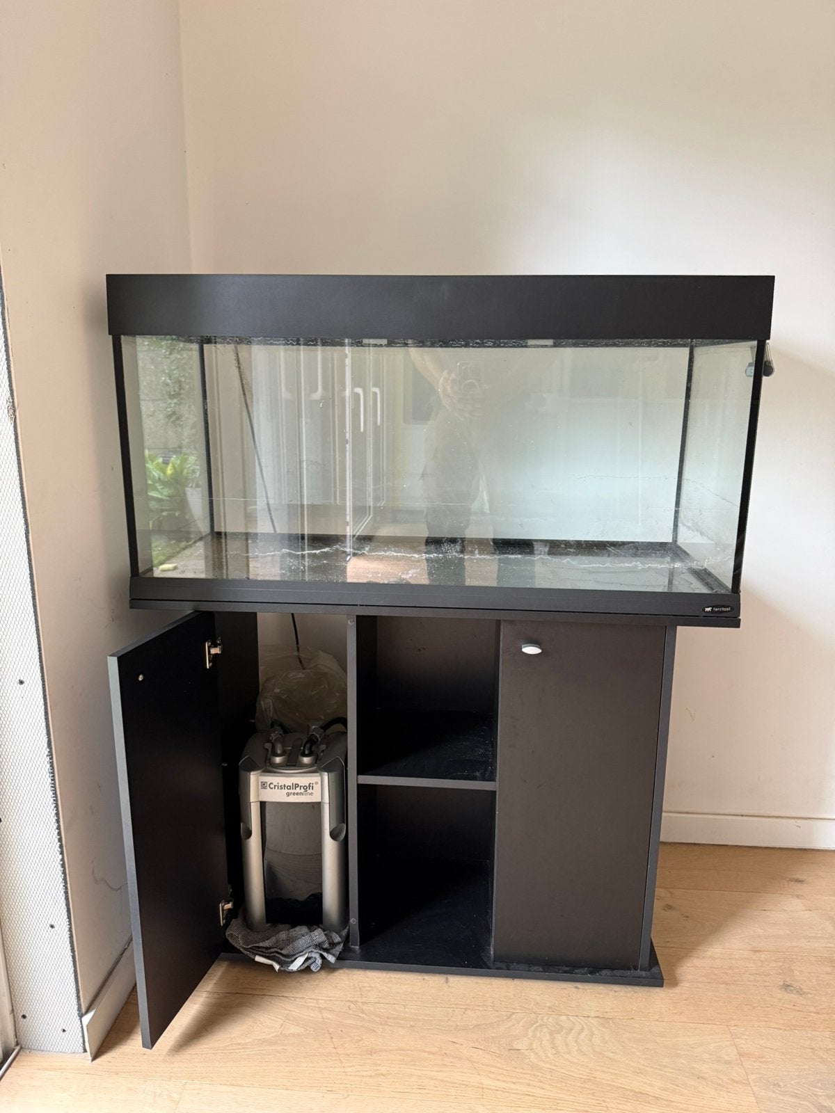 AQUARIUM FERPLAST DUBAi 100, Ophalen, Gebruikt, Overige merken, Leeg aquarium