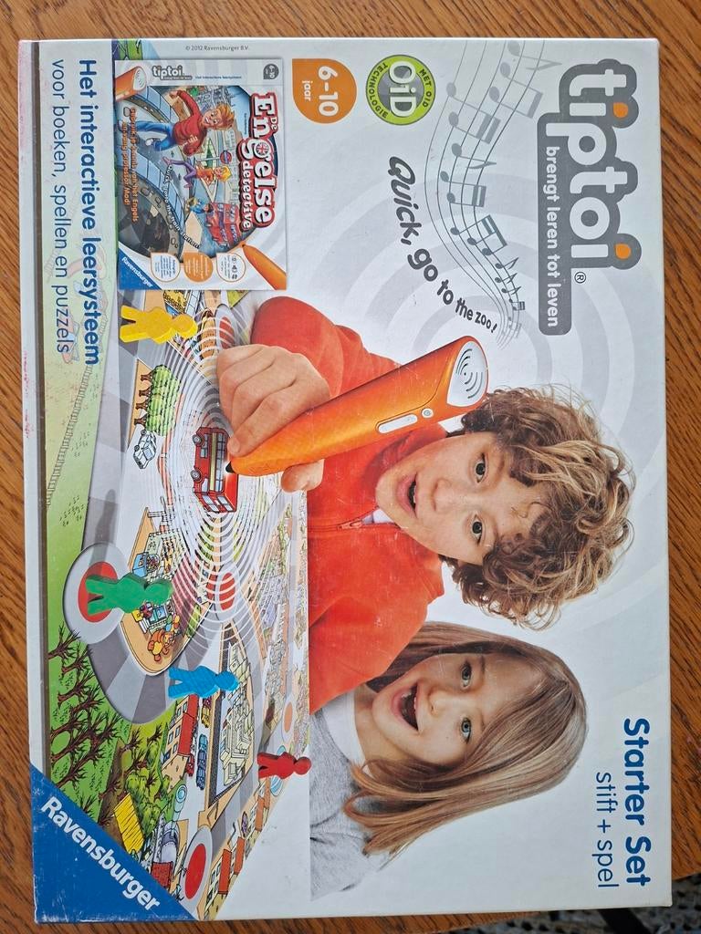 Tip toi spel Engelse detective, Ophalen