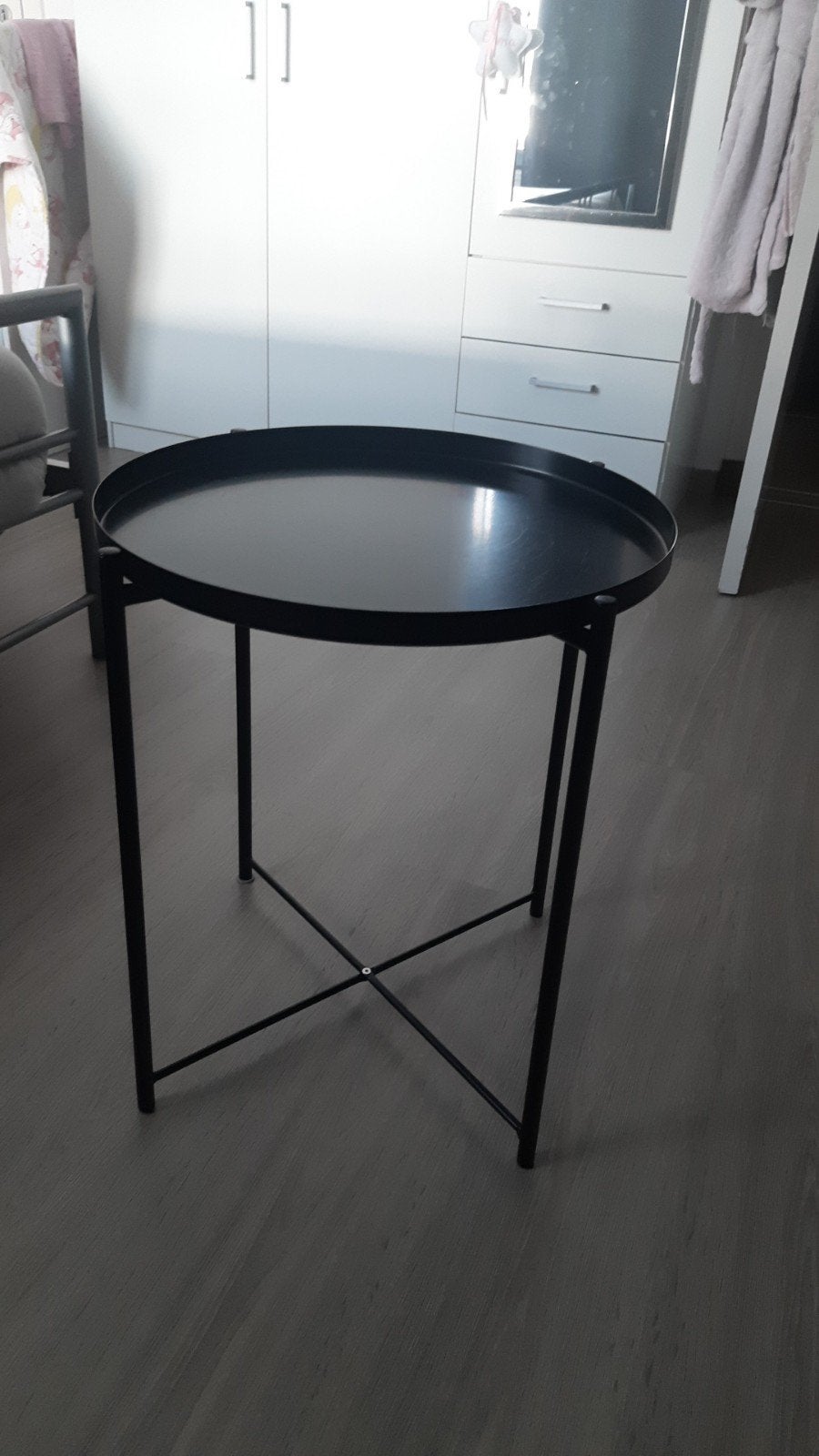 Kleine tafel, Ophalen