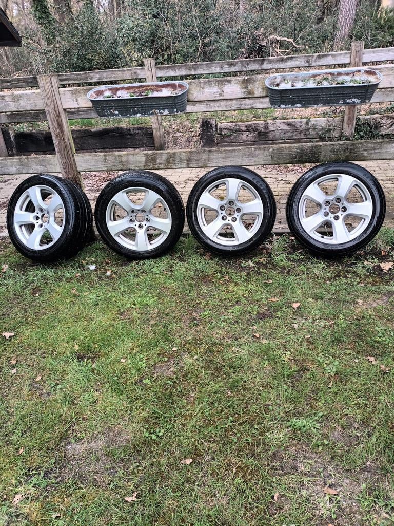Zomerbanden 225 50 17 op velg.voor BMW, Auto-onderdelen, Banden en Velgen, Ophalen of Verzenden, Zomerbanden