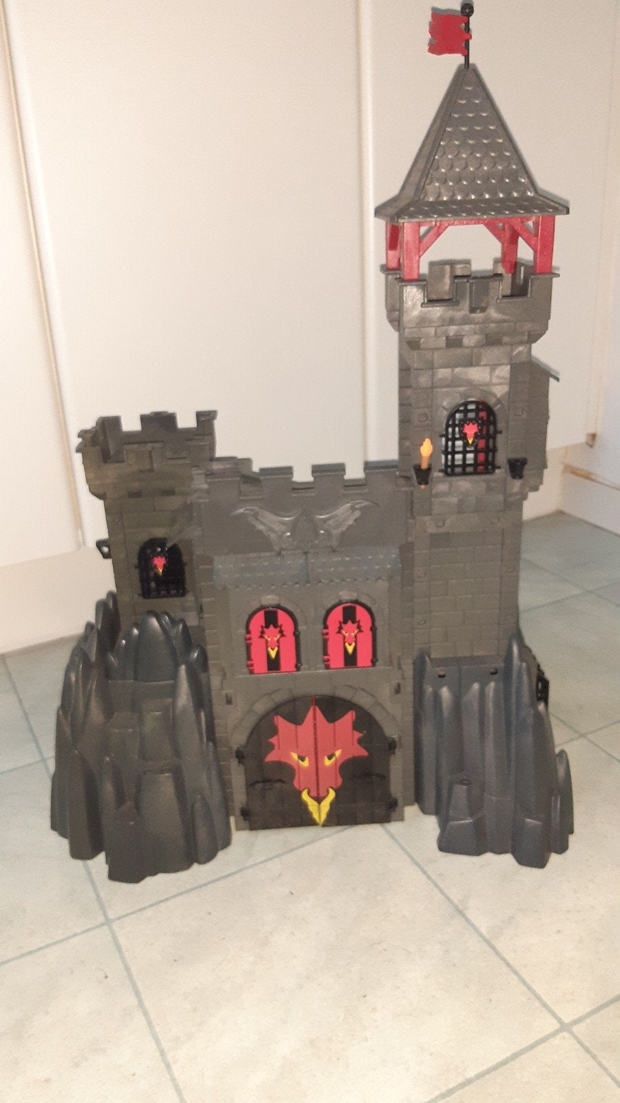 playmobil kasteel, Enlèvement