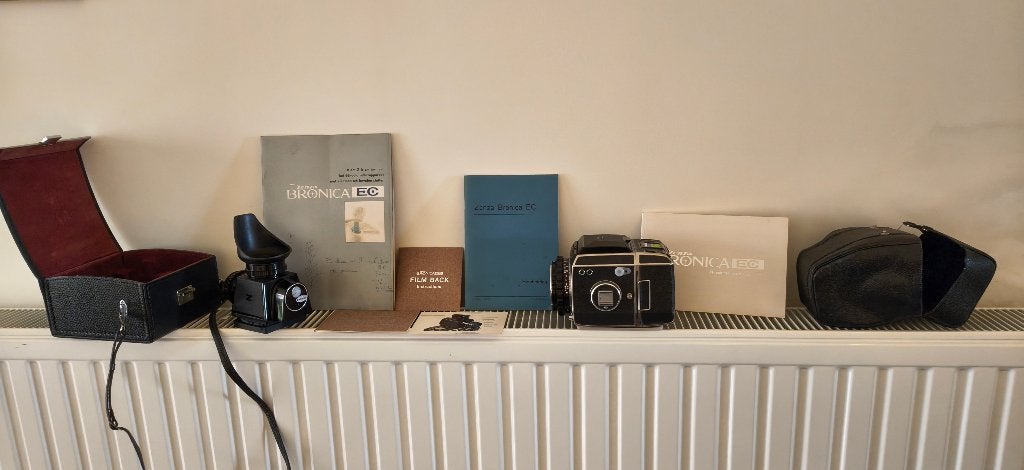 Zenza bronica EC, TV, Hi-fi & Vidéo, Appareils photo analogiques, Enlèvement ou Envoi, Comme neuf