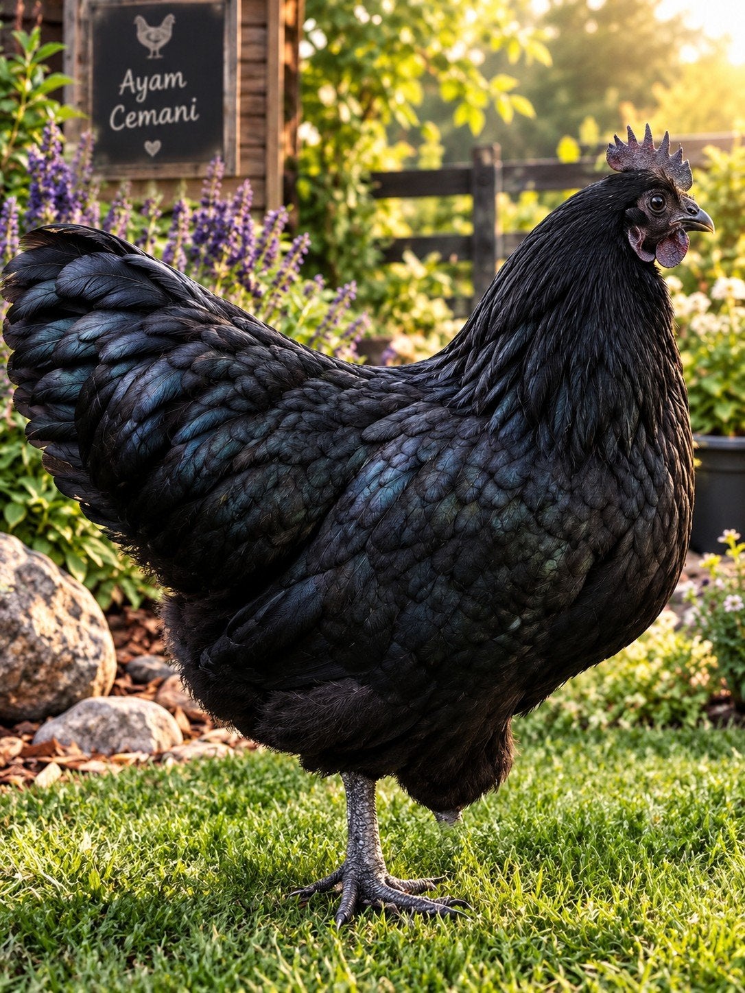 kip eyam cemani hen, Animaux & Accessoires, Poule ou poulet