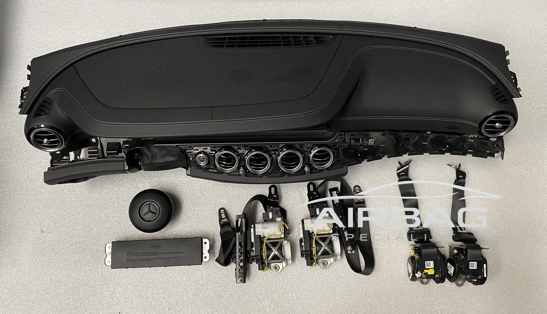 Mercedes E-klasse W213 2016+ dashboard + airbag set , passag, Gebruikt, -, -, Ophalen of Verzenden