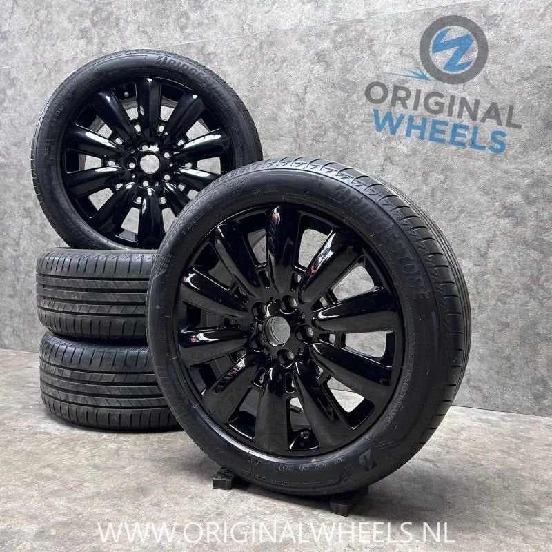 18 inch originele velgen + zomerbanden MINI Countryman F60, Gebruikt, -, -, Banden en Velgen