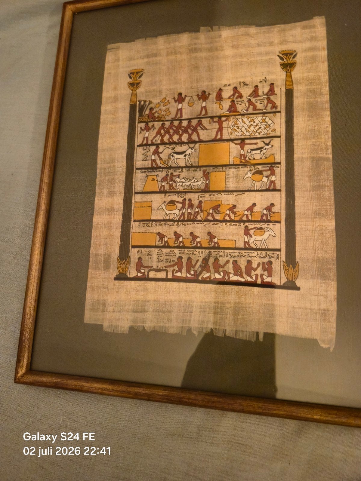 Egypte, Huis en Inrichting, Woonaccessoires | Lijsten, Glas, Ophalen of Verzenden