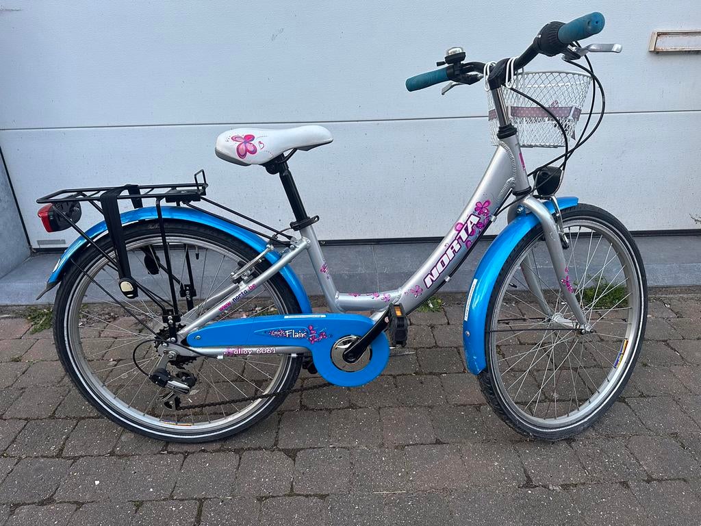 Kinderfiets voor meisje (+/- 9jaar), Ophalen, Gebruikt, 24 inch, Versnellingen