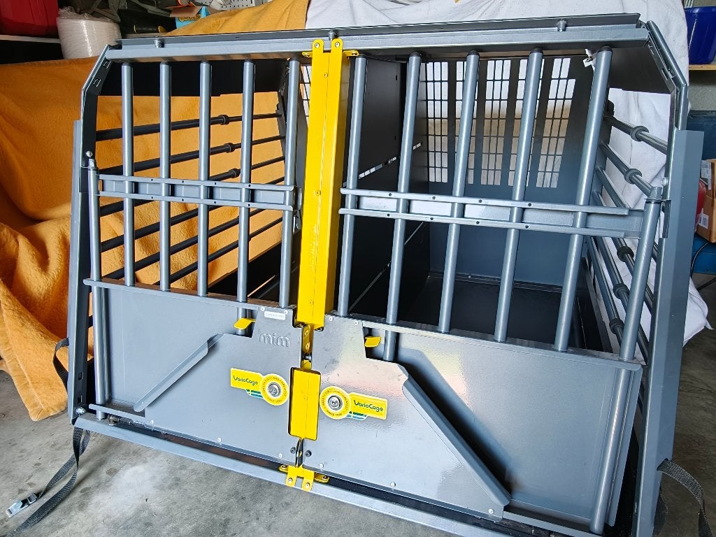 VarioCage Double – premium, crash‑geteste hondenkooi, Animaux & Accessoires, Caisses pour chiens, Comme neuf, Enlèvement