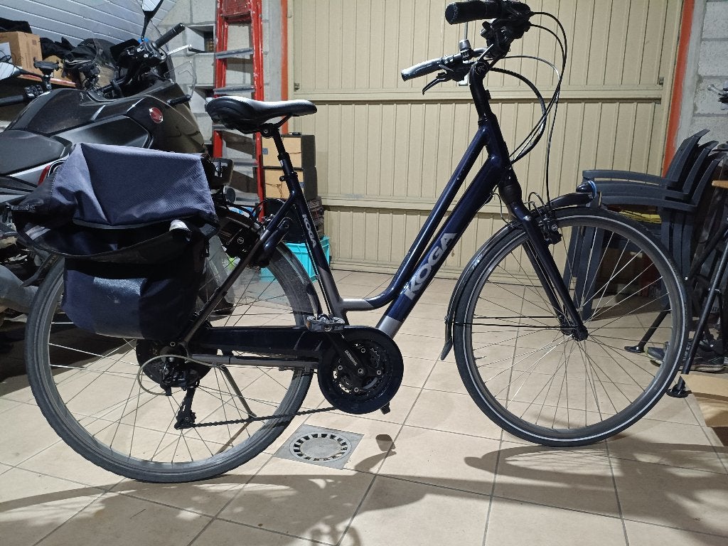 Koga damesfiets maat 53, Zo goed als nieuw, 51 tot 55 cm, 50 km per accu of meer, Ophalen