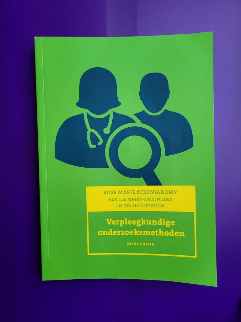 Rose Marie Nieswiadomy - Verpleegkundige onderzoeksmethoden, Ophalen of Verzenden, Economie, Rose Marie Nieswiadomy