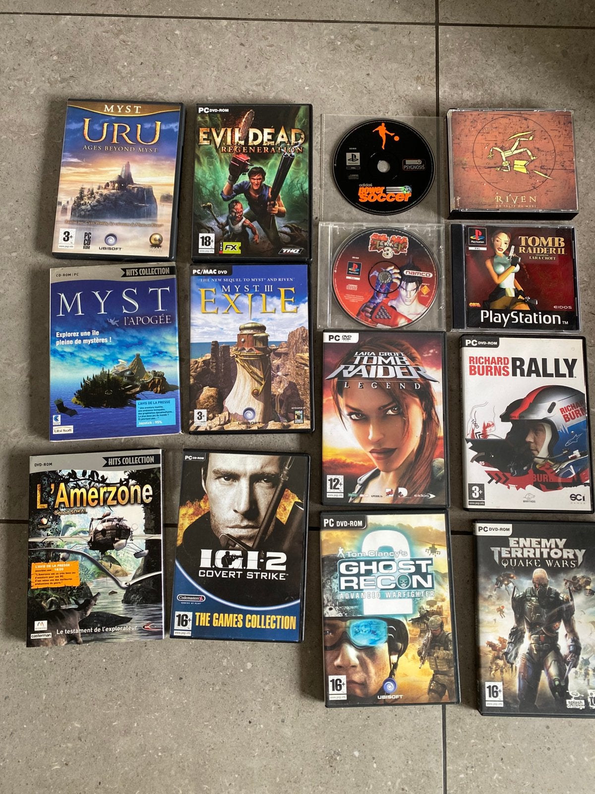 Ancien jeu pc et console, Enlèvement, Comme neuf