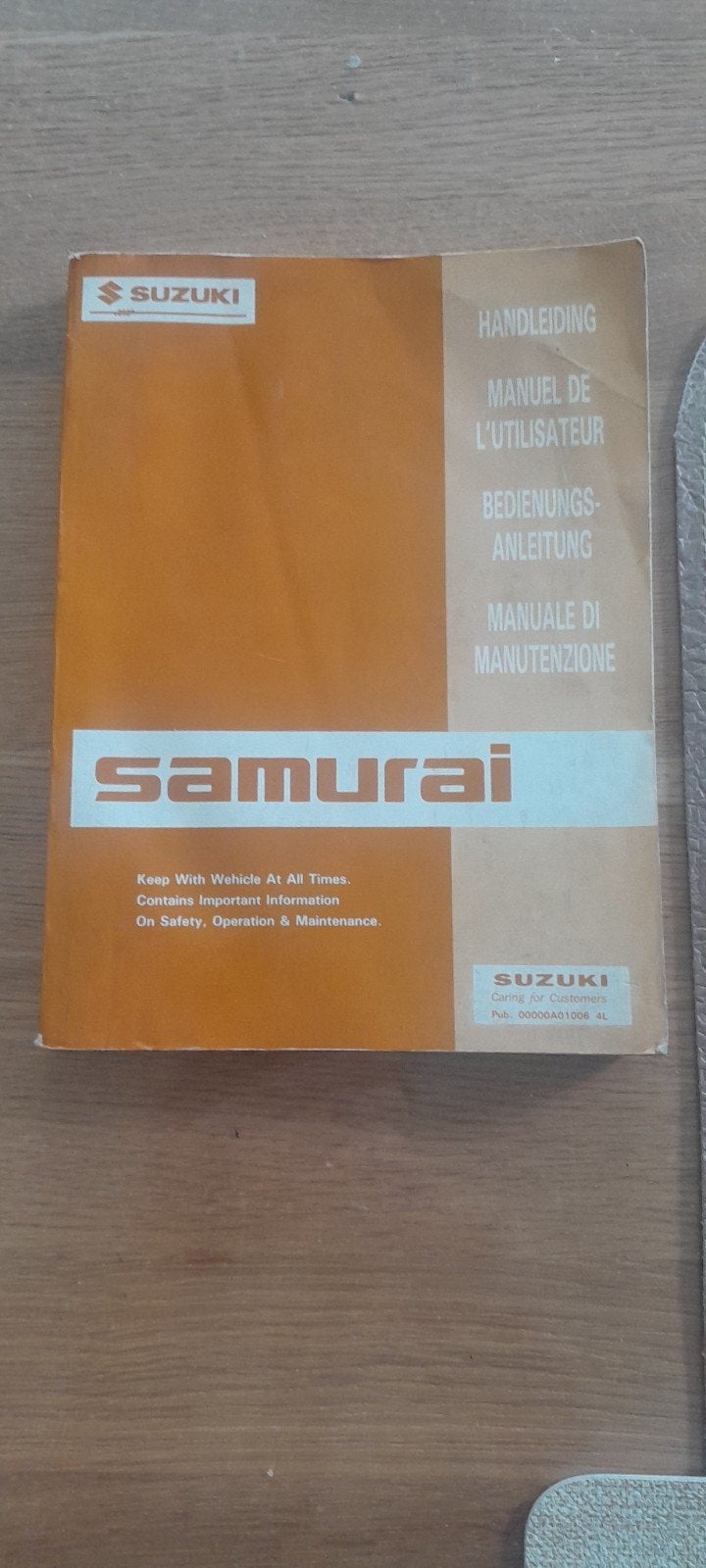 samurai handleiding, Ophalen of Verzenden