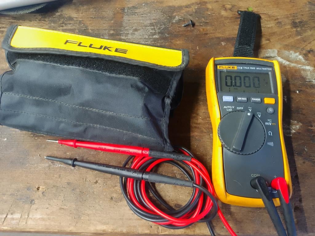 Fluke 114 multimeter, Doe-het-zelf en Bouw, Meetapparatuur, Ophalen
