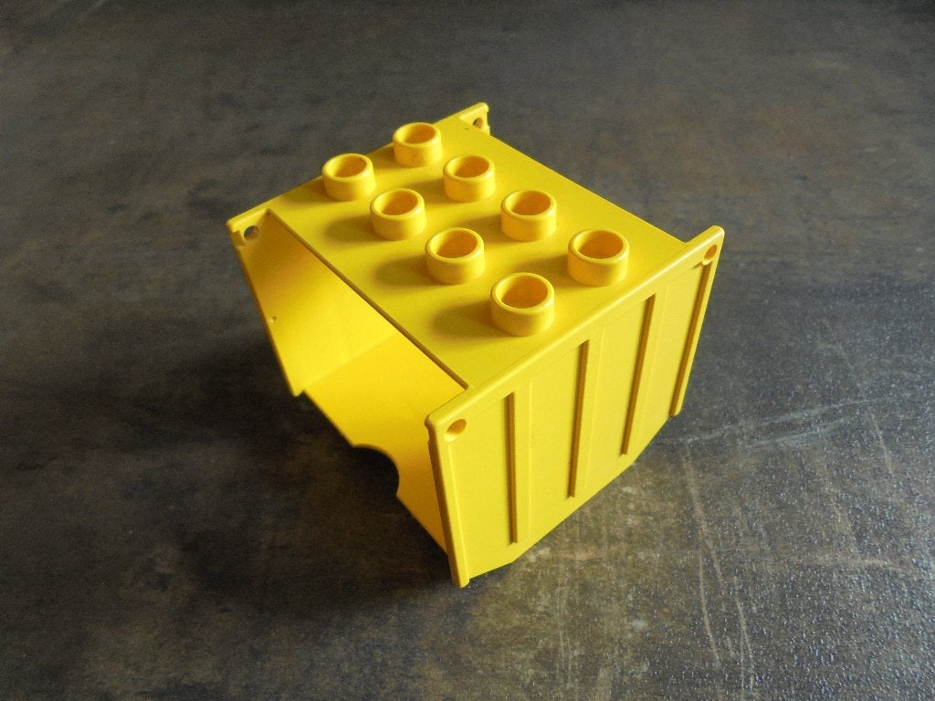 Lego Duplo Train Freight Container (zie foto's) 2, Ophalen of Verzenden, Gebruikt, Losse stenen, Duplo