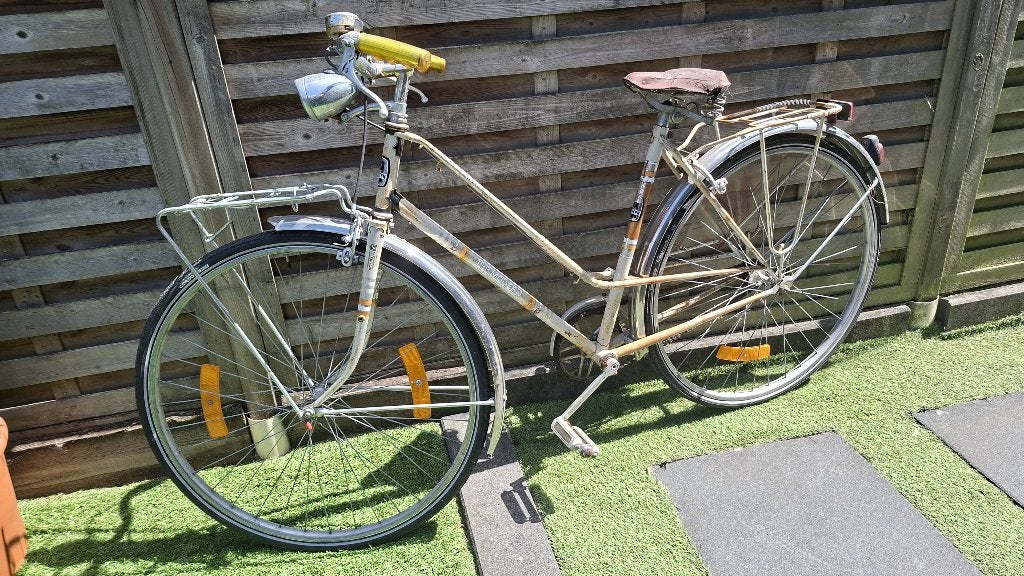 Vintage dames fiets, Vélos & Vélomoteurs, Enlèvement
