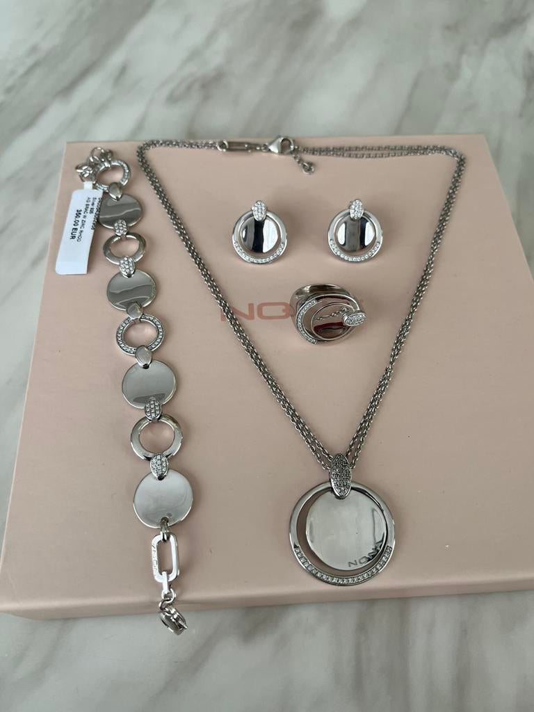 Nona zilver set 925, Enlèvement ou Envoi, Comme neuf, Argent