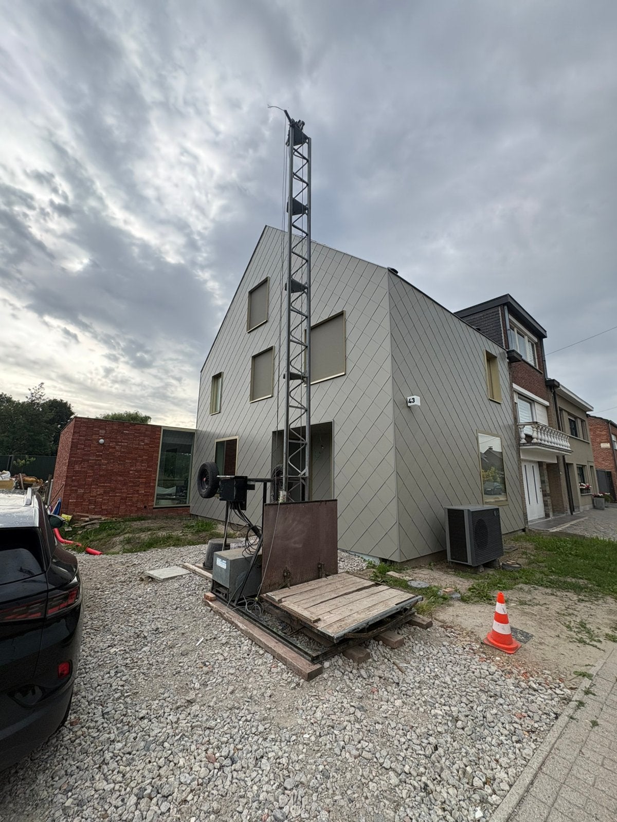 Bouwlift, Doe-het-zelf en Bouw, Bouwliften, Ophalen, Zo goed als nieuw, Bouwlift