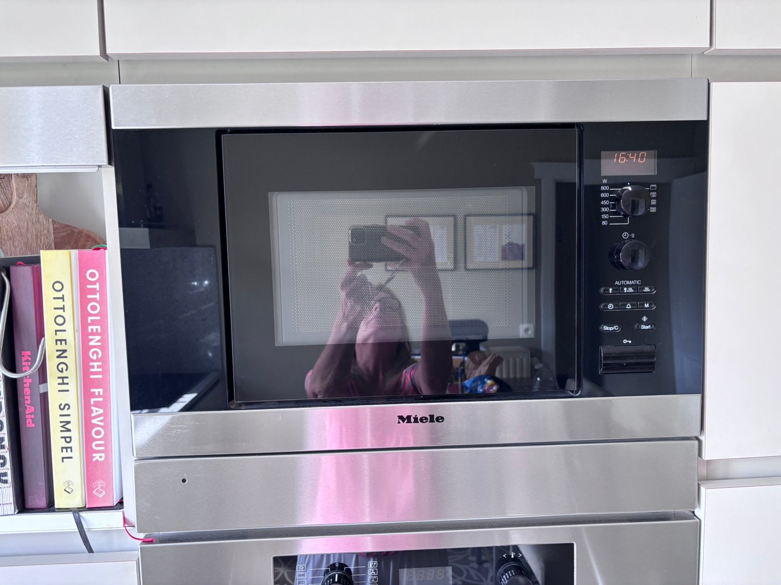 Inbouw microgolf oven Miele, Elektronische apparatuur, Ovens, Ophalen, Oven, Zo goed als nieuw, Inbouw