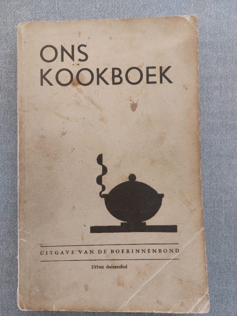 Ons kookboek 1950, Livres, Enlèvement ou Envoi, Utilisé, Pays-Bas et Belgique