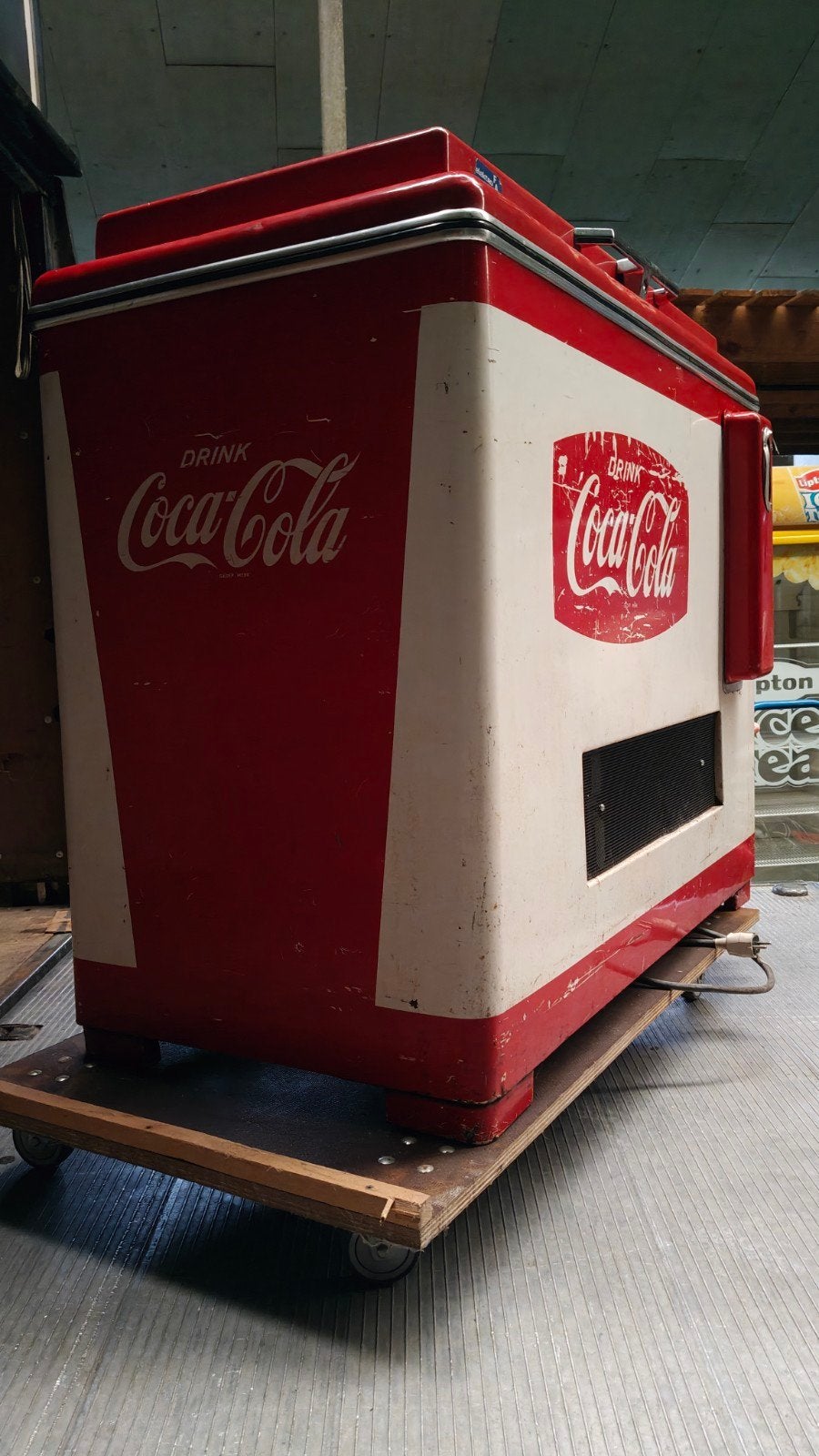 Coca Cola bakfrigo, Zakelijke goederen, Ophalen, Gebruikt, Koelen en Vriezen