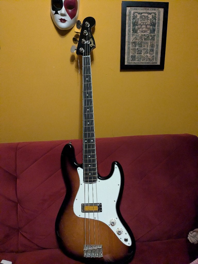 Fender Gold Foil Jazz Bass EB Édition Limitée, Musique & Instruments, Instruments à corde | Guitares | Basses, Enlèvement, Neuf