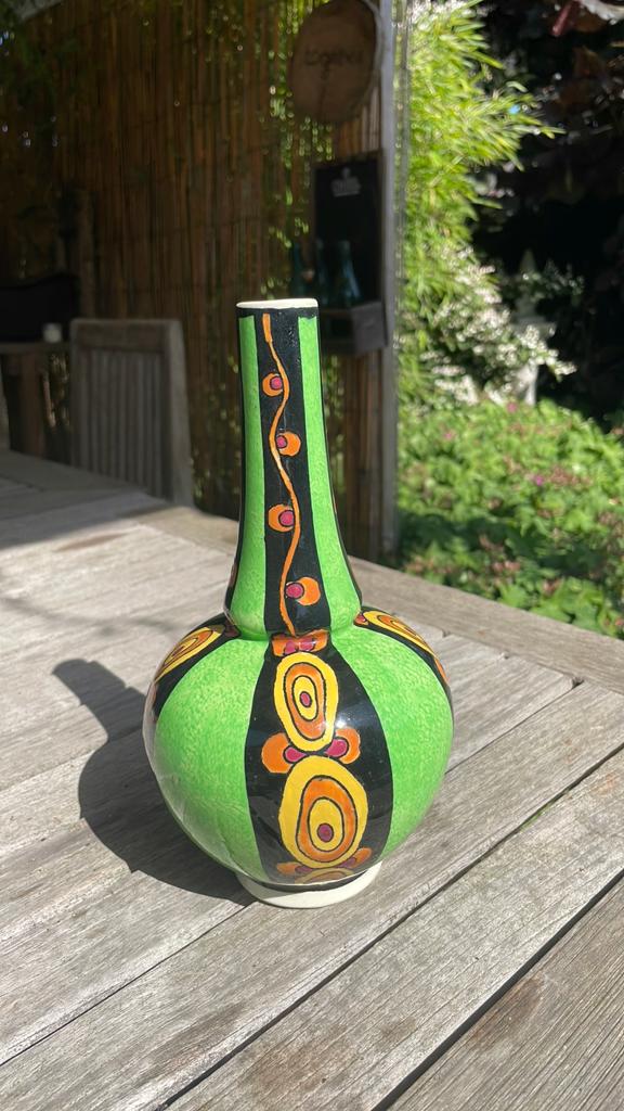 Art-deco buikvaasje boch, Ophalen of Verzenden