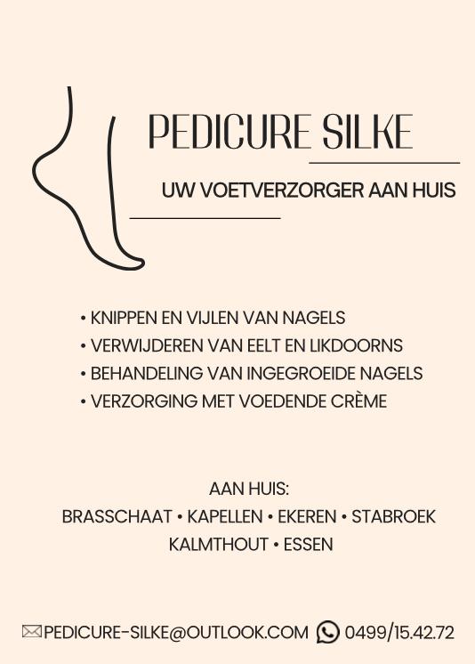 Pedicure aan huis