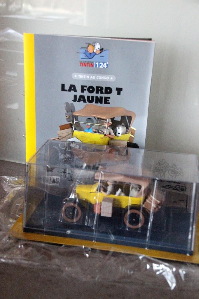 Kuifje in Congo auto 1/24 Tintin n 71 Hergé Ford T NEW!, Envoi, Tintin, Neuf